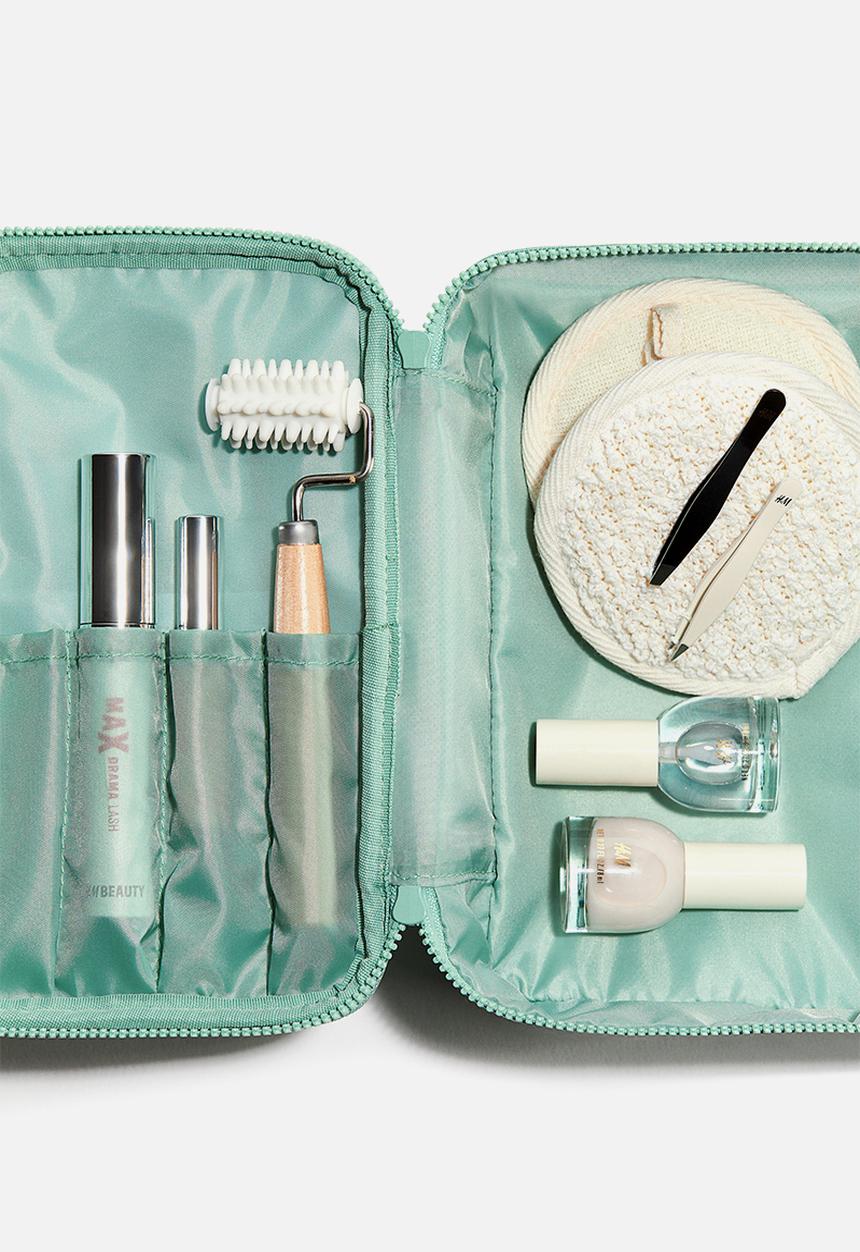 H&M - Wash bag - light dusty green