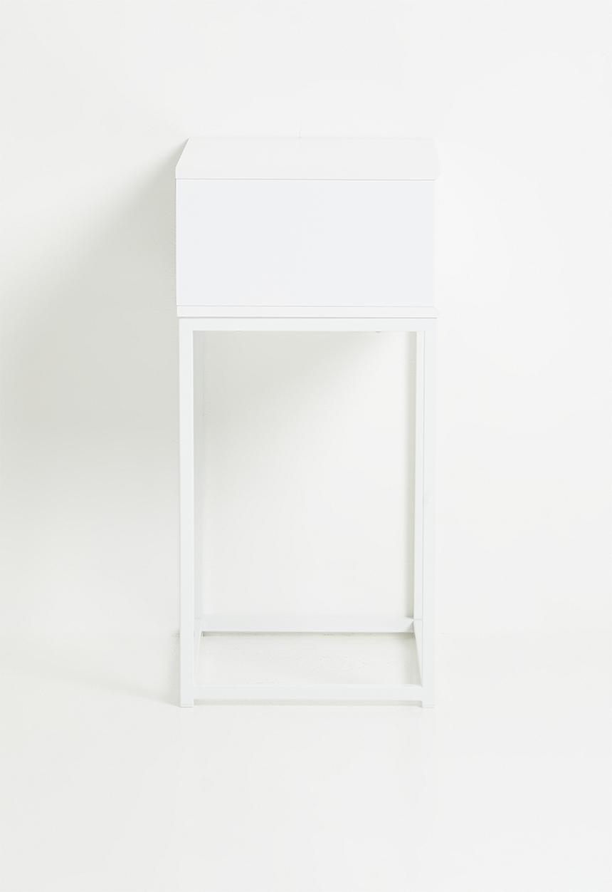 Sixth Floor - Mitra bedside table - white