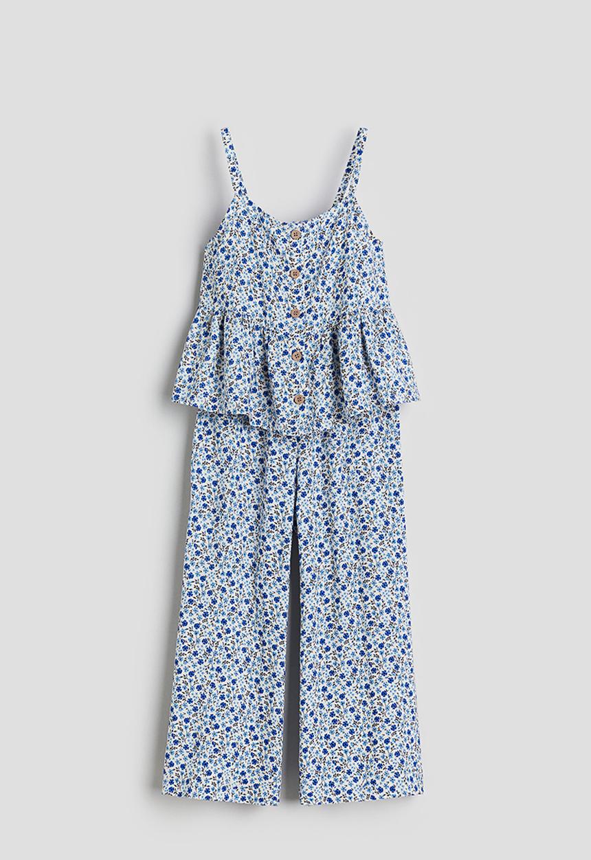 H&M - 2-Piece set - blue floral
