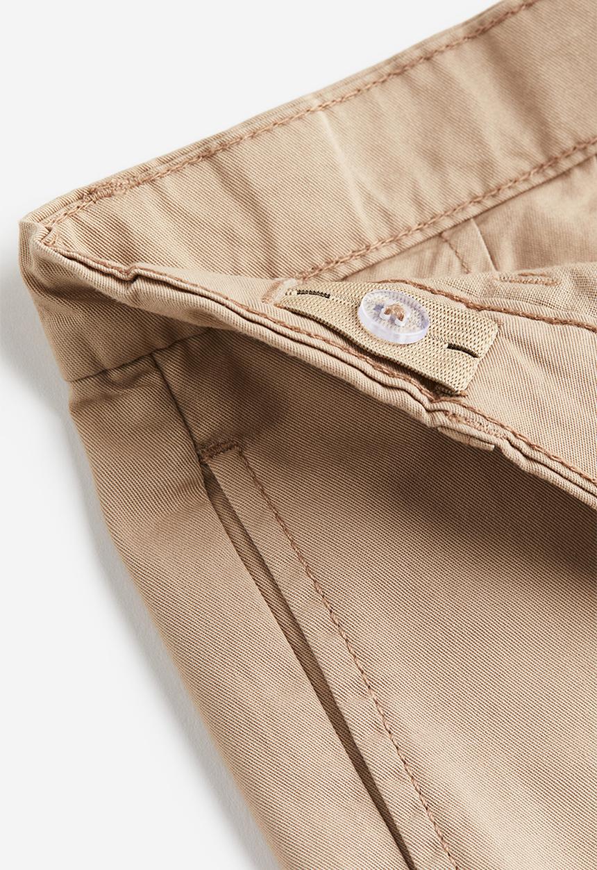 H&M - Cotton chino shorts - beige
