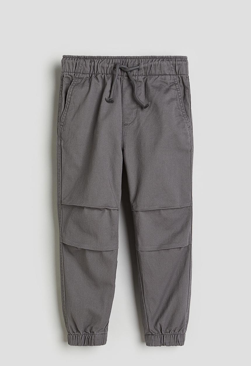 H&M - Twill joggers - dark grey