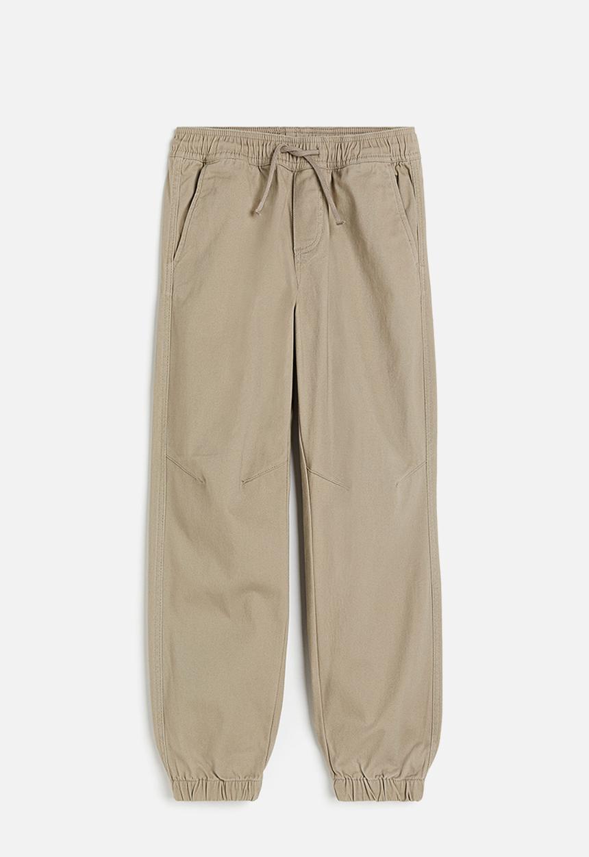 H&M - Cotton joggers - beige