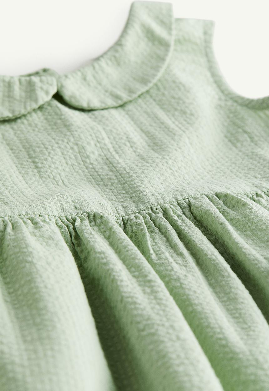 H&M - Cotton dress - light green