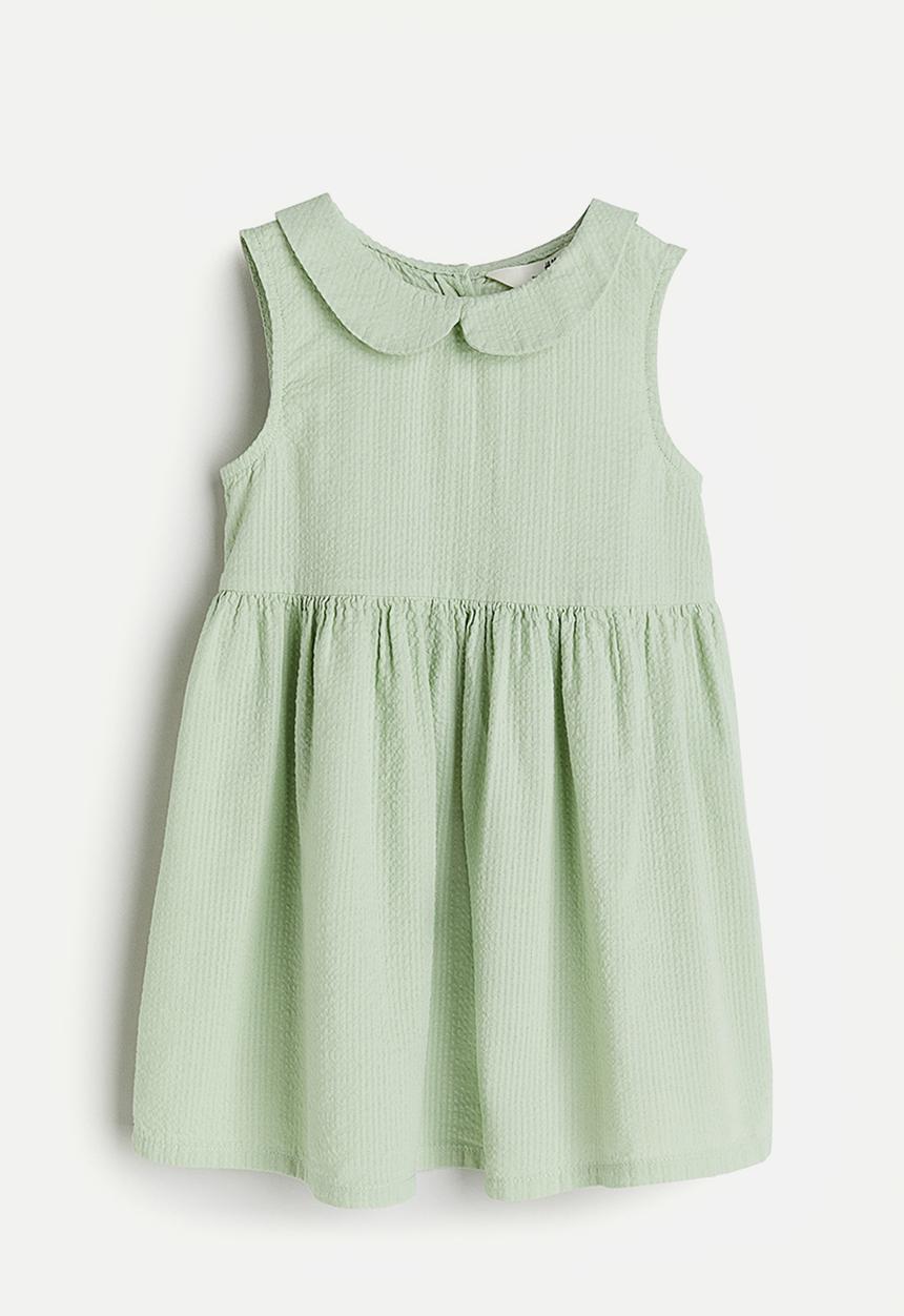 H&M - Cotton dress - light green