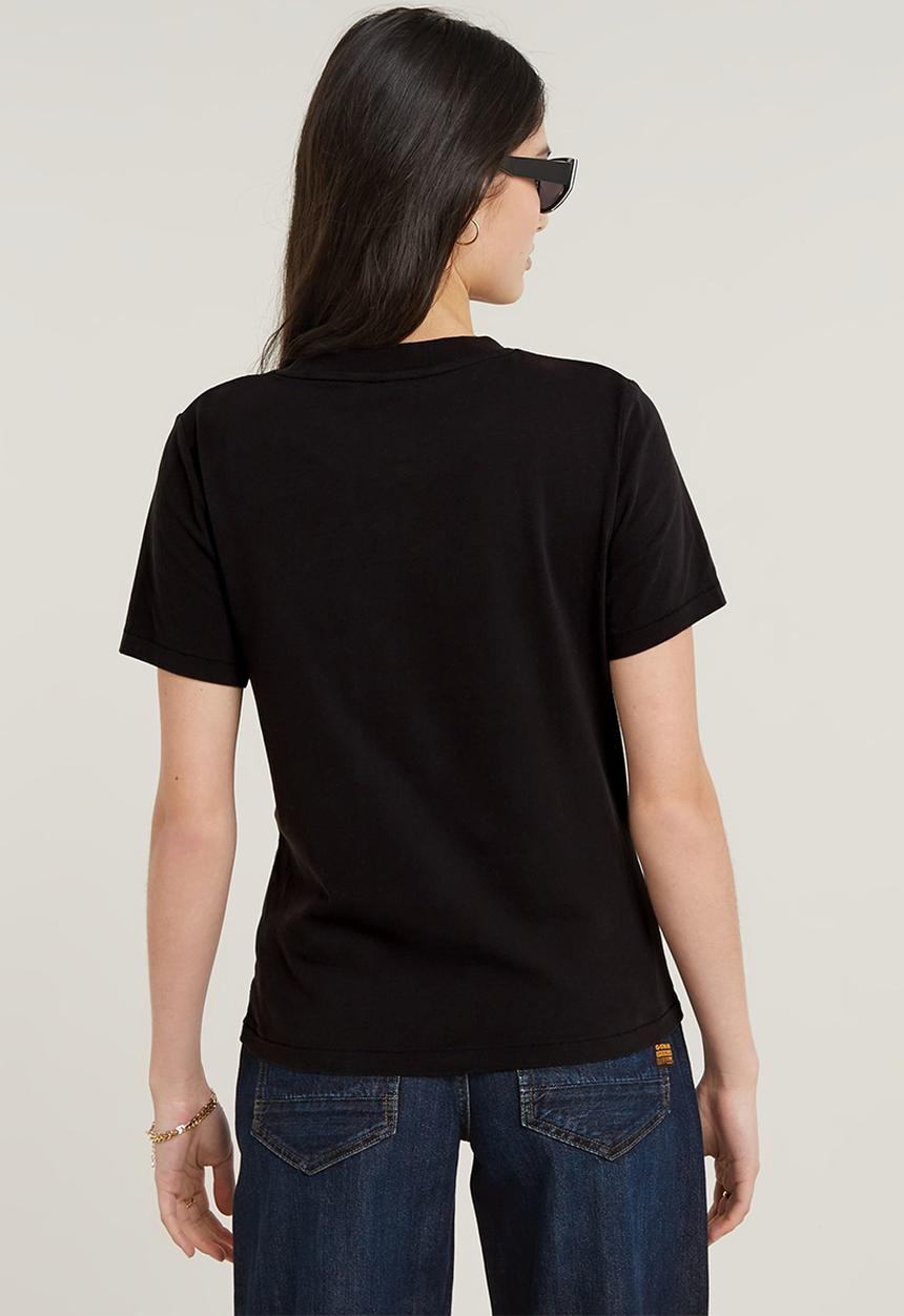 G-STAR - Grid wave gr r t wmn - dk black