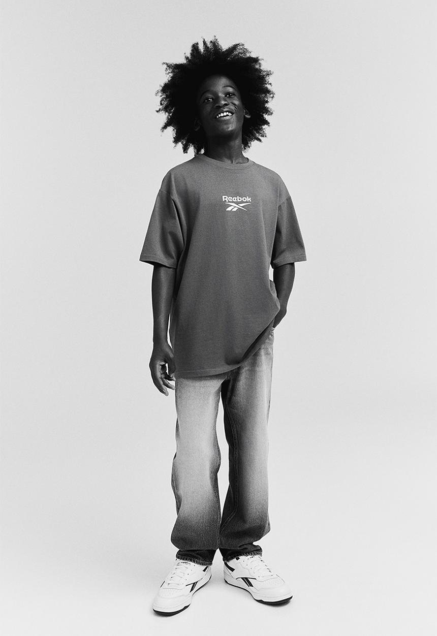 H&M - Reebok X H&M : T-shirt - Red
