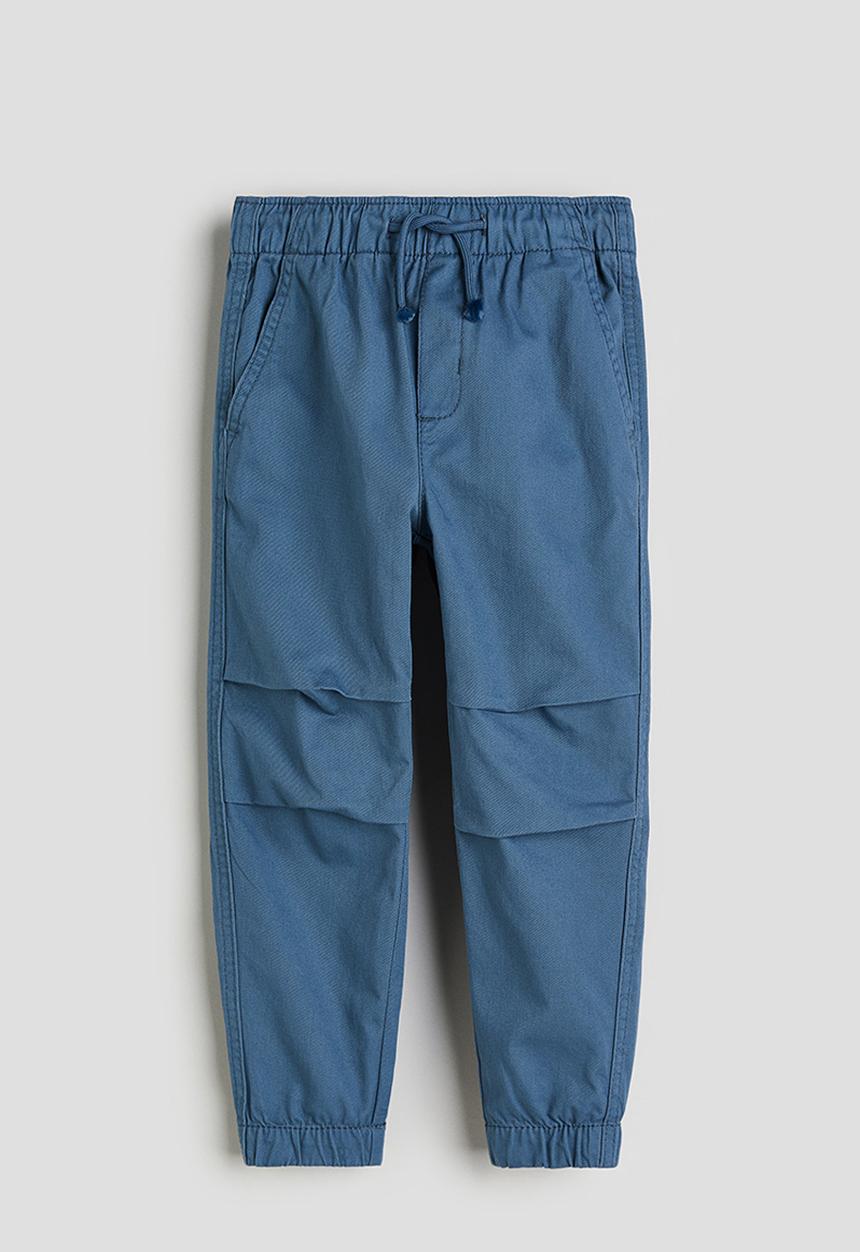 H&M - Twill joggers - dusty blue