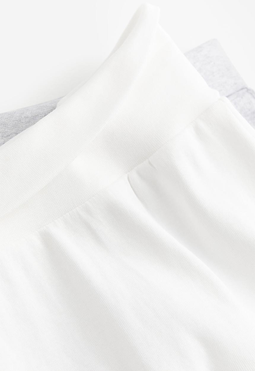 H&M - 2-pack cotton trousers - grey