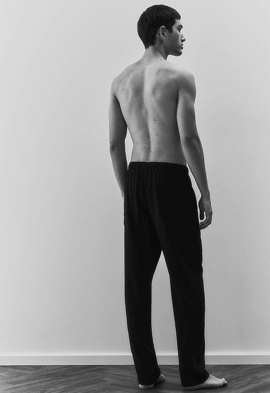 H&M - Regular fit lyocell joggers - black