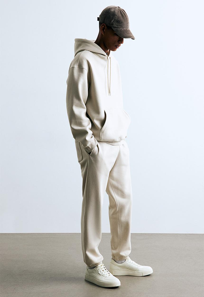 H&M - Relaxed fit sweatpants - beige