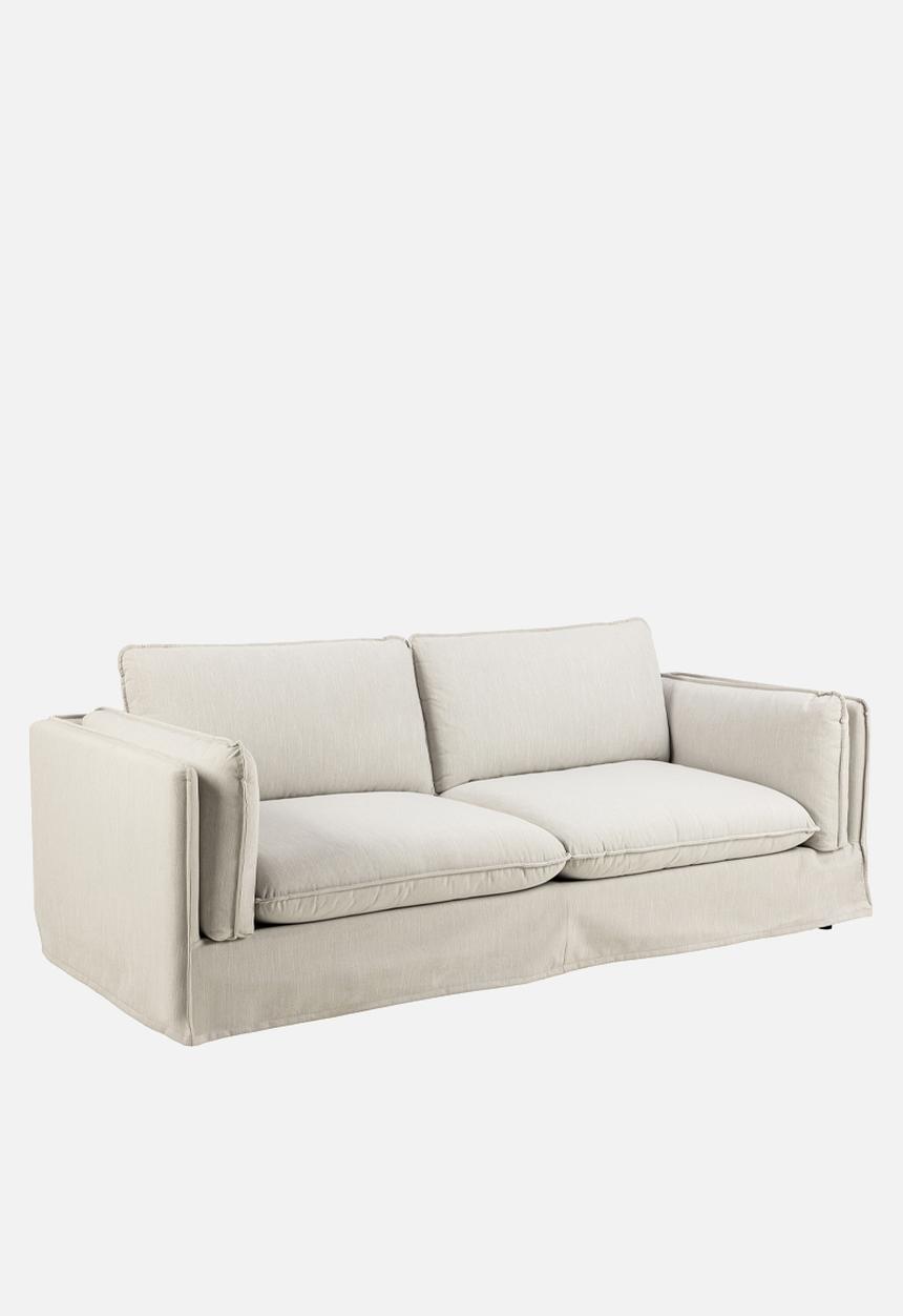 Sixth Floor - Carlin 3 seater - melva cream