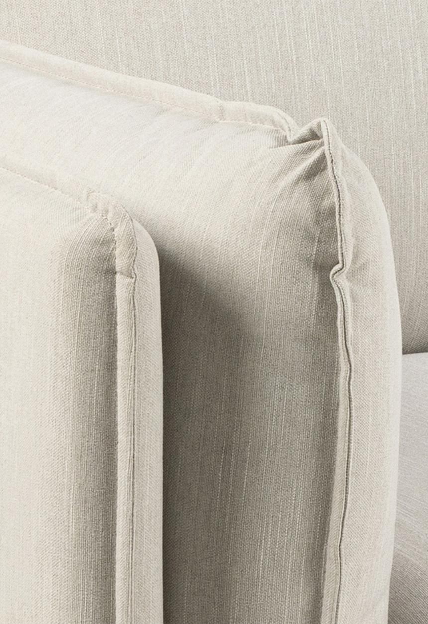 Sixth Floor - Carlin 3 seater - melva cream