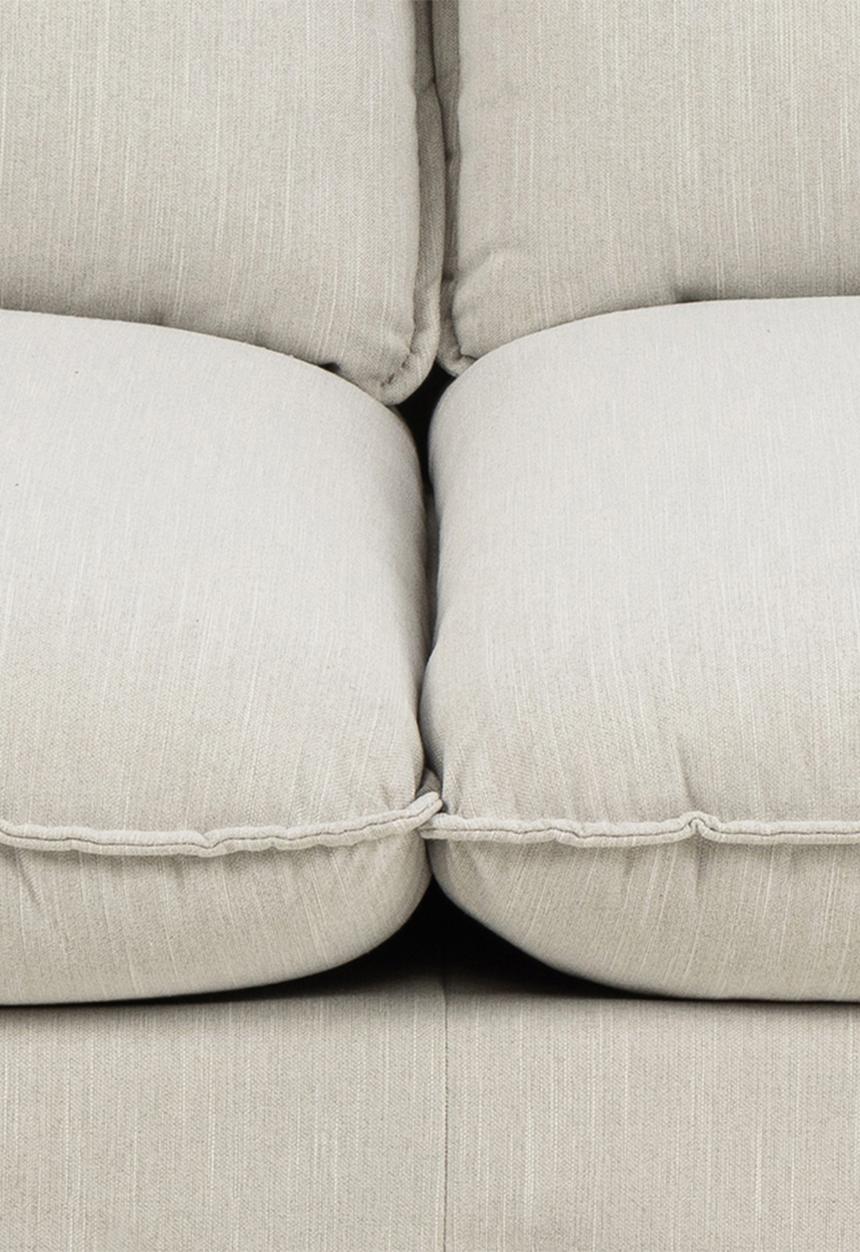 Sixth Floor - Carlin 3 seater - melva cream