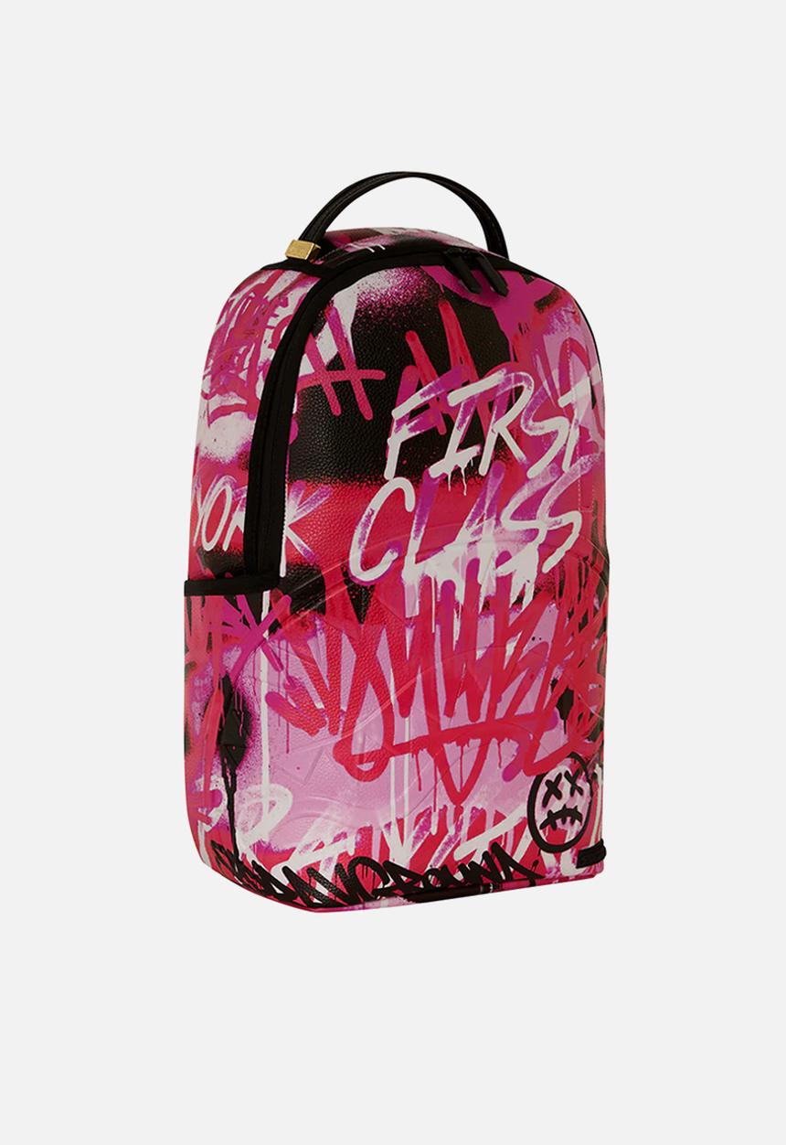 Sprayground - Pink graff city backpack - pink