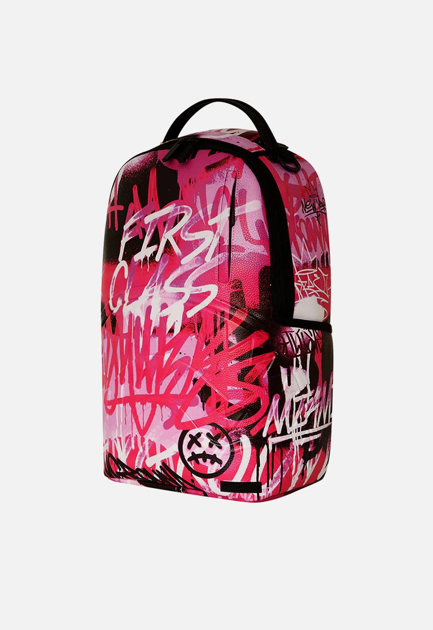 Sprayground - Pink graff city backpack - pink