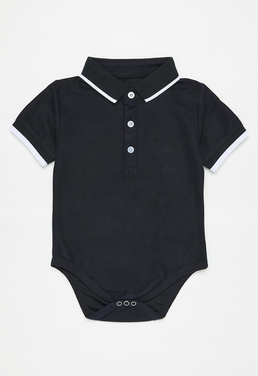 Pop Candy - Collared romper - blue