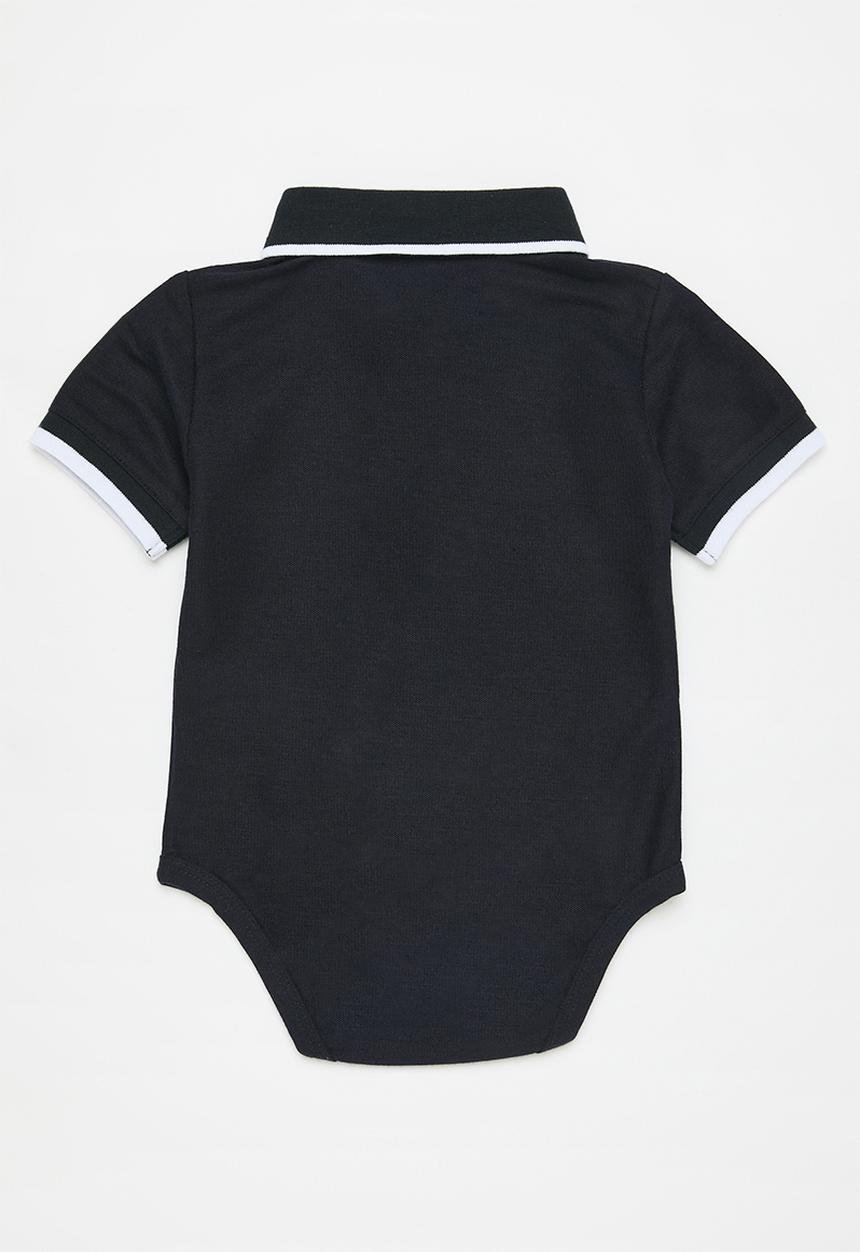 Pop Candy - Collared romper - blue