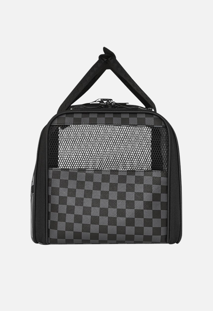 Sprayground - Split up camo tear: pet carrier - black & grey