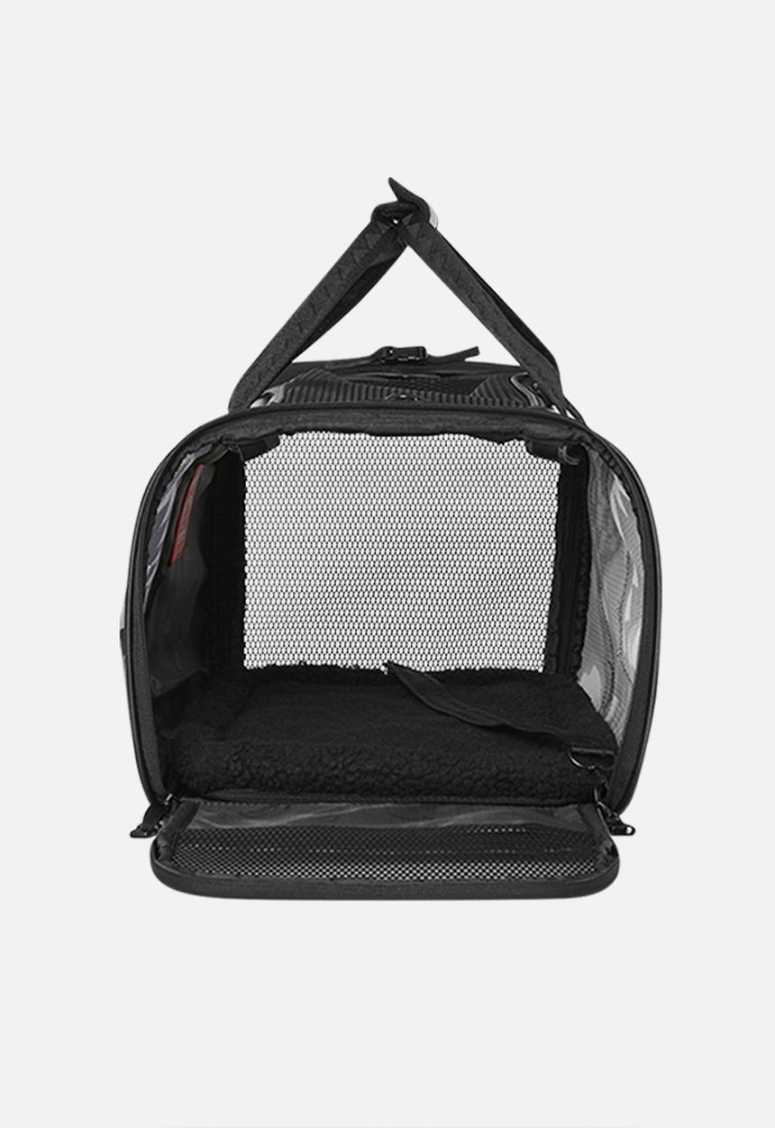 Sprayground - Split up camo tear: pet carrier - black & grey