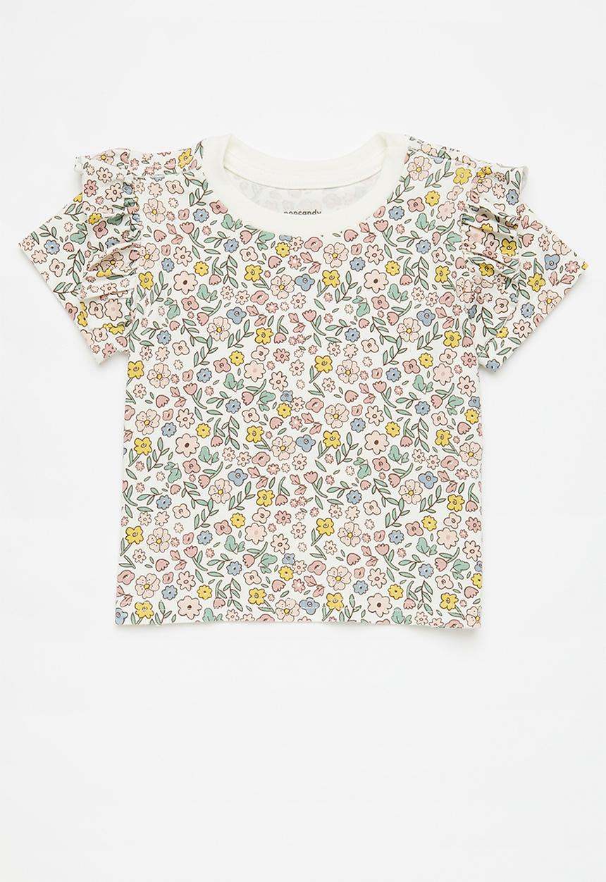 Pop Candy - 2 Pack tee-pink & grey