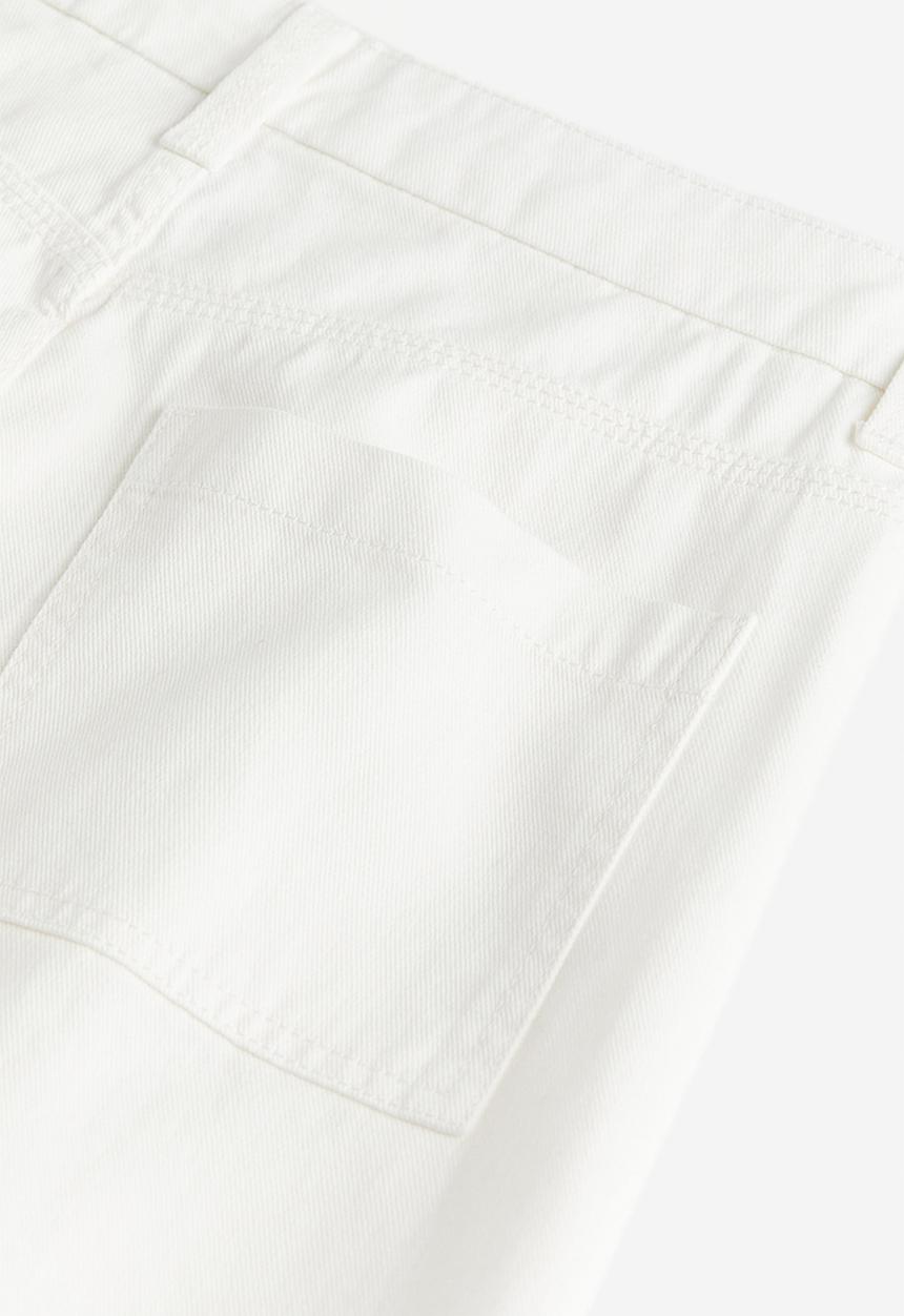 H&M - Twill cargo trousers - cream