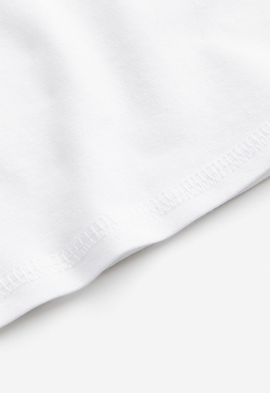 H&M - Cropped T-shirt - white