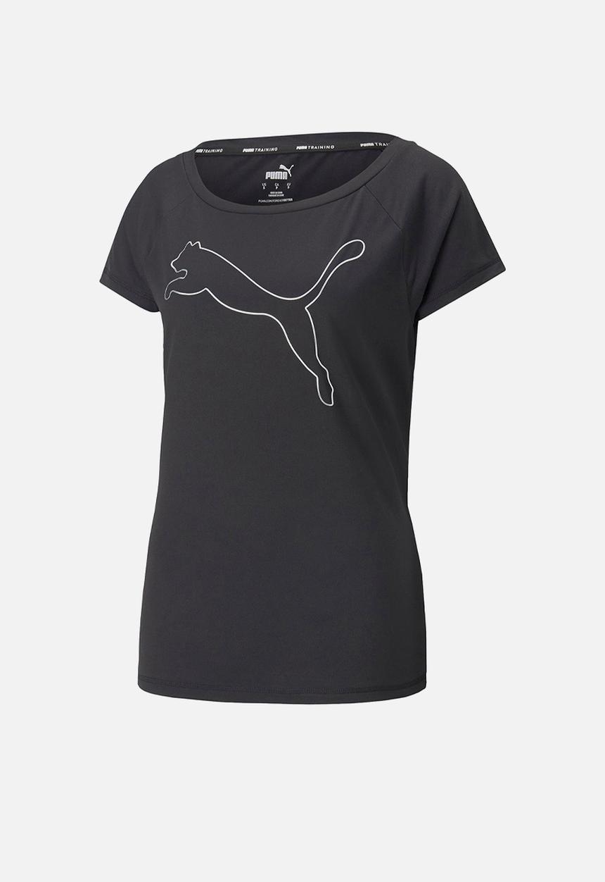 PUMA - Train Favorite Jersey Cat Tee - Puma Black