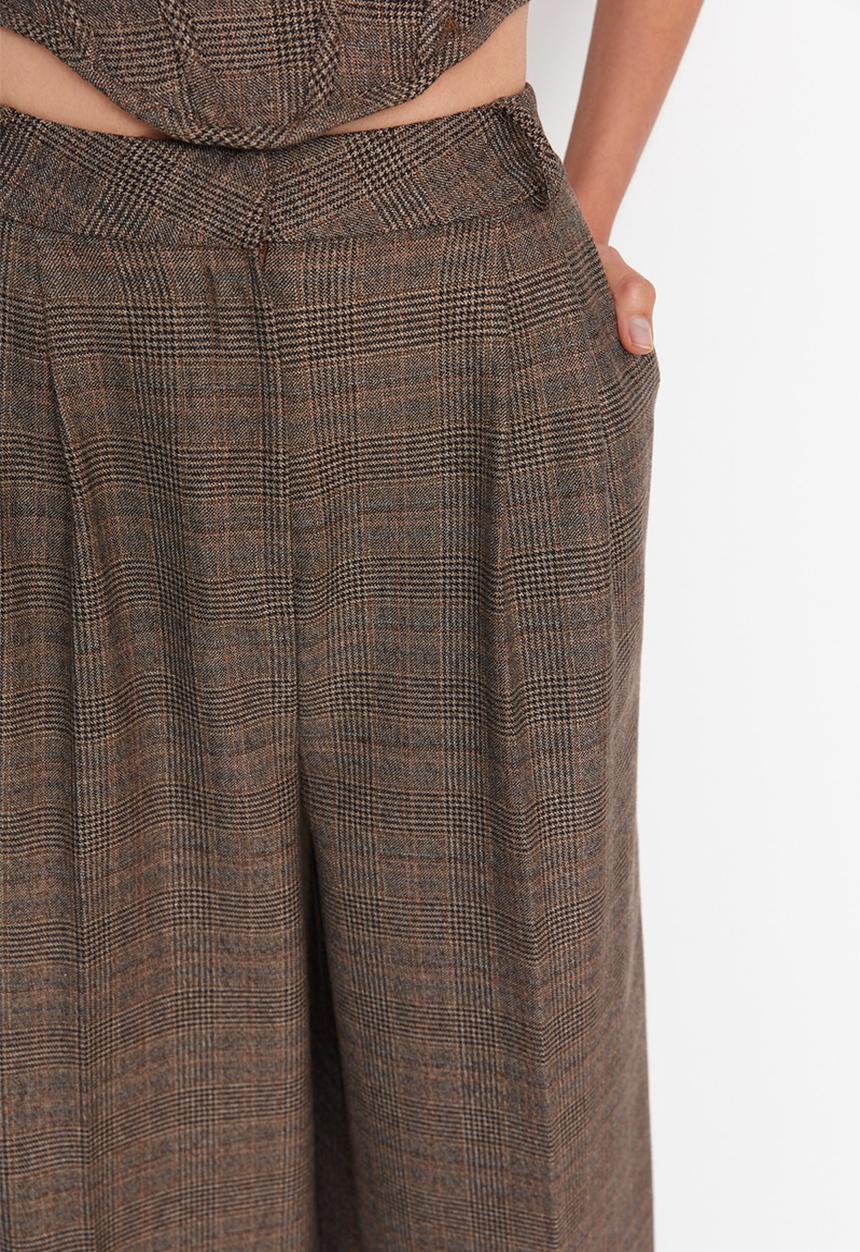Trendyol - Woven Trousers - Brown