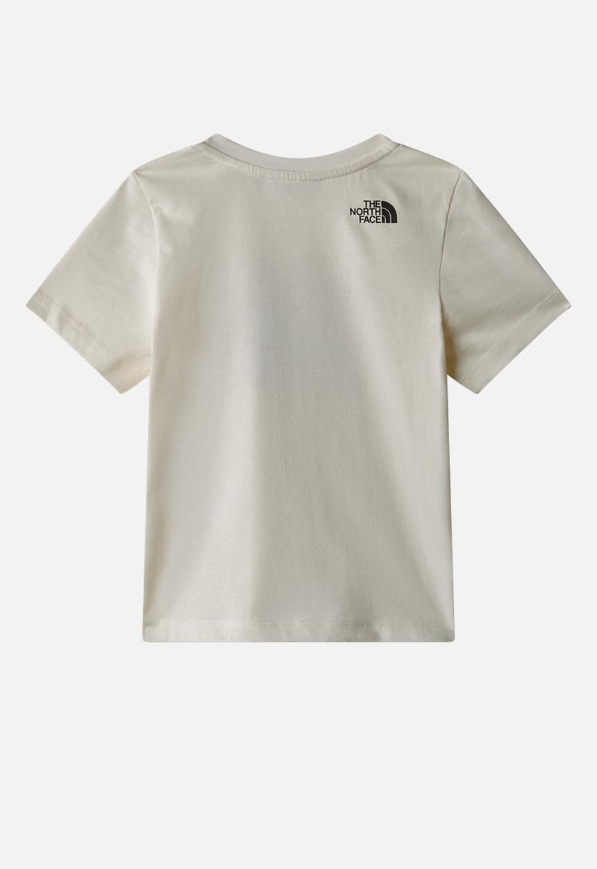 The North Face - Kid Trail Map Graphic Short Sleeve Tee - White Dune
