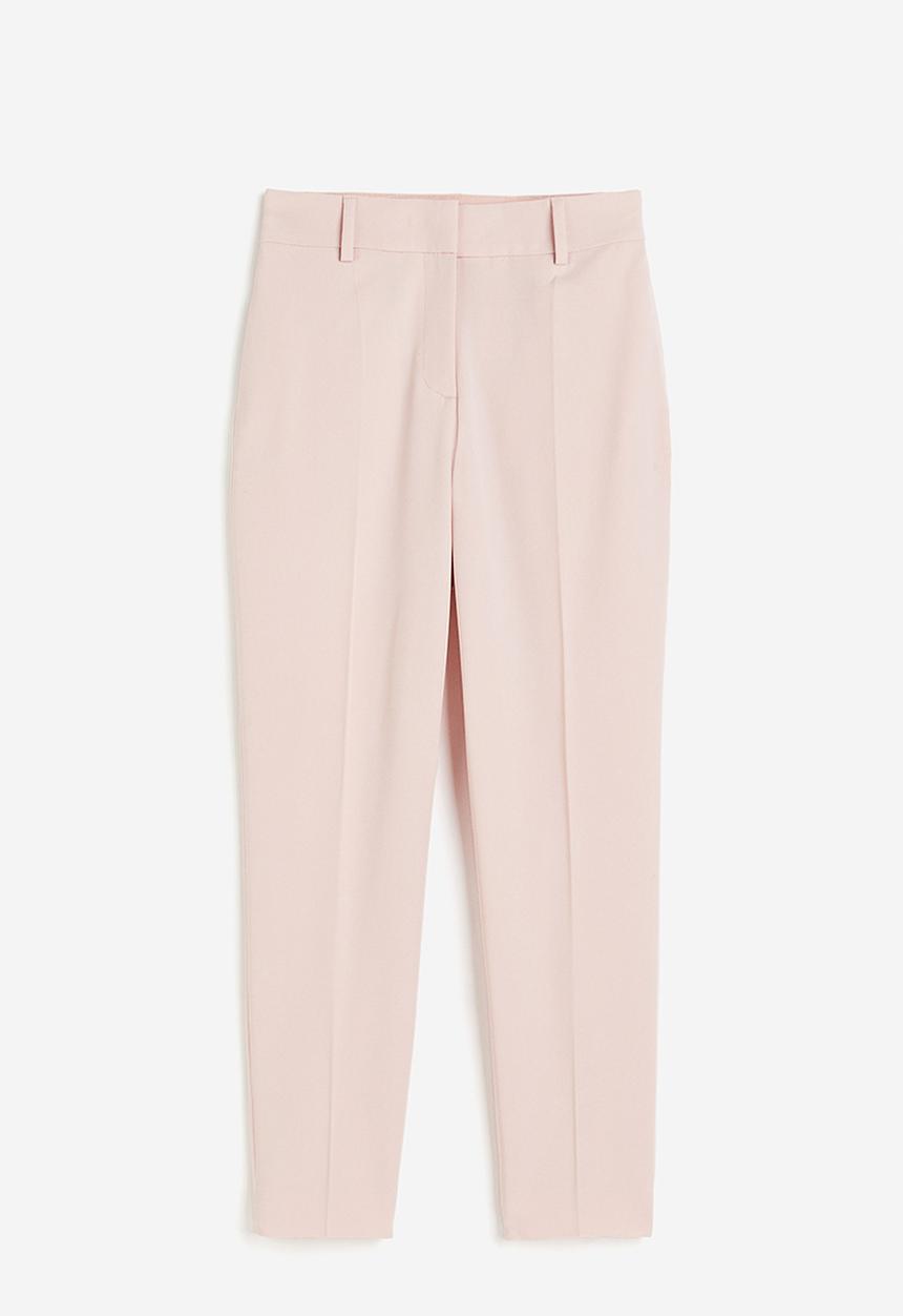 H&M - Cigarette trousers - powder pink