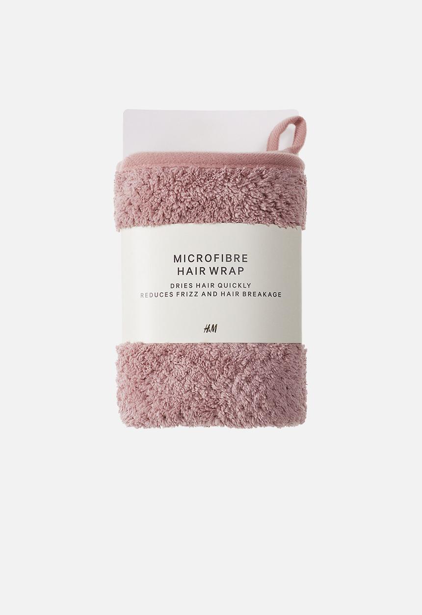 H&M - Microfibre hair wrap - light pink