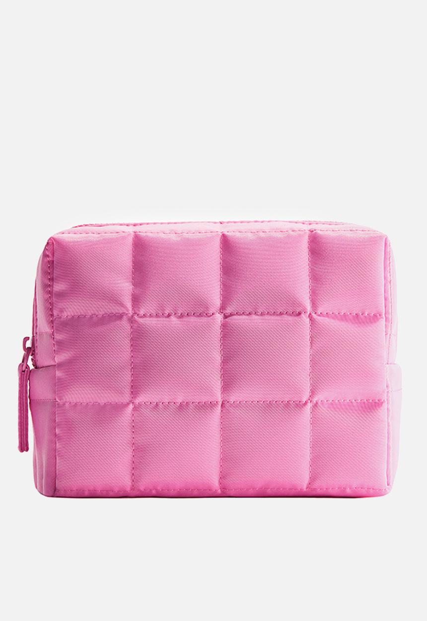 H&M - Quilted make-up bag - light pink