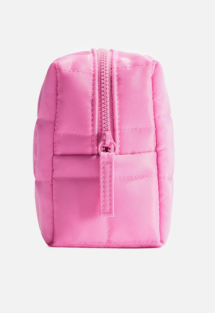 H&M - Quilted make-up bag - light pink