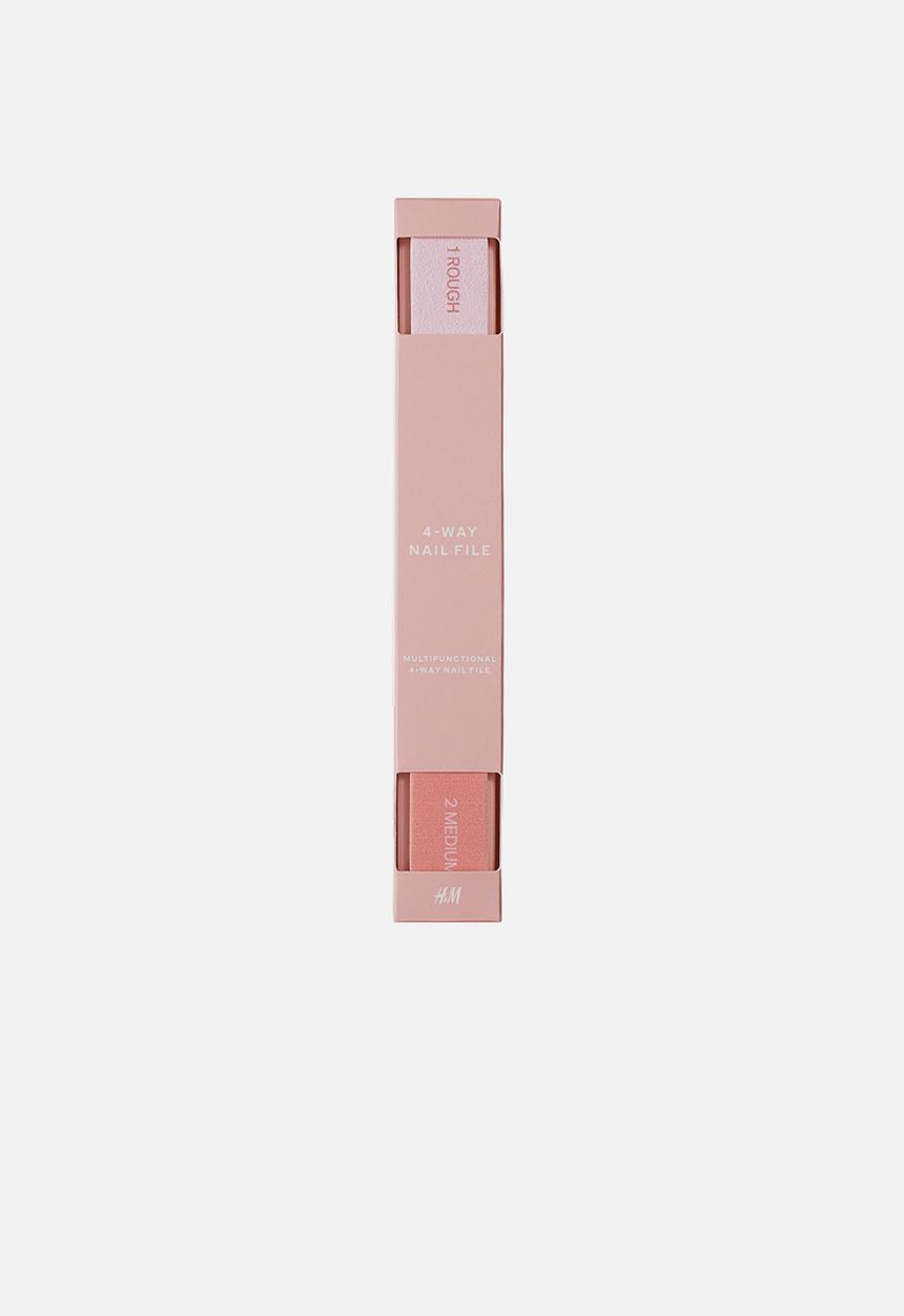 H&M - 4-way nail file - pink