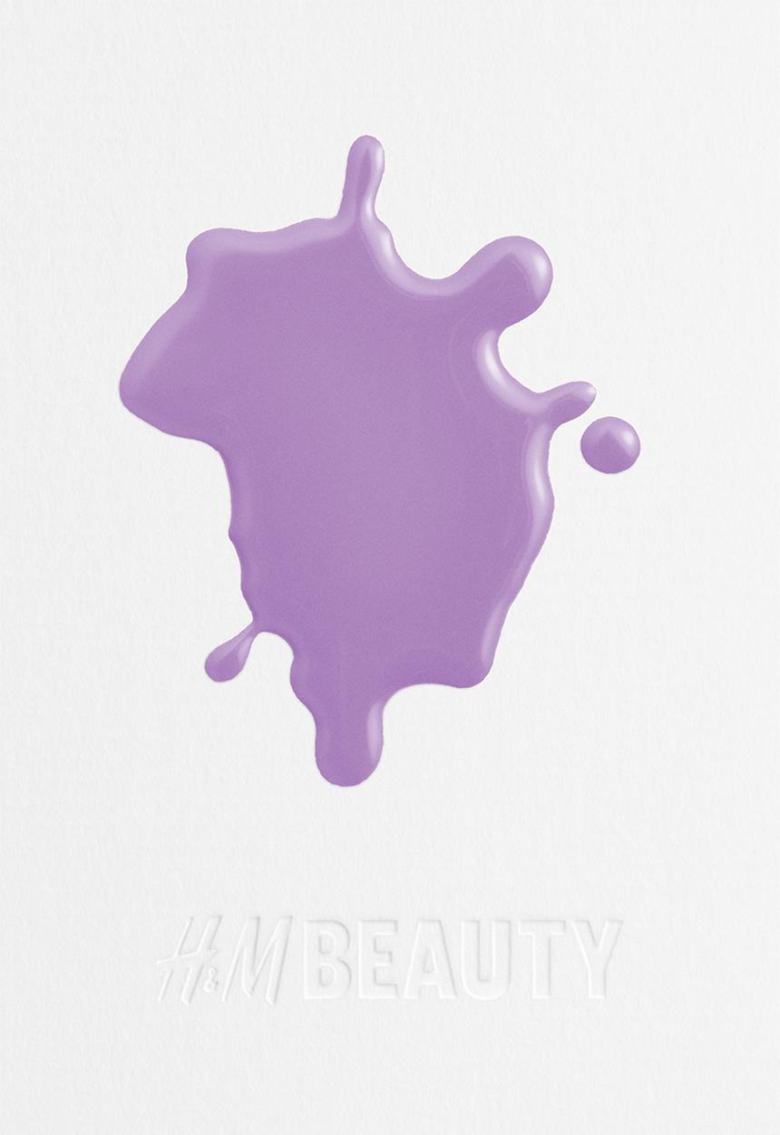 H&M - Nail polish - piece of lavender
