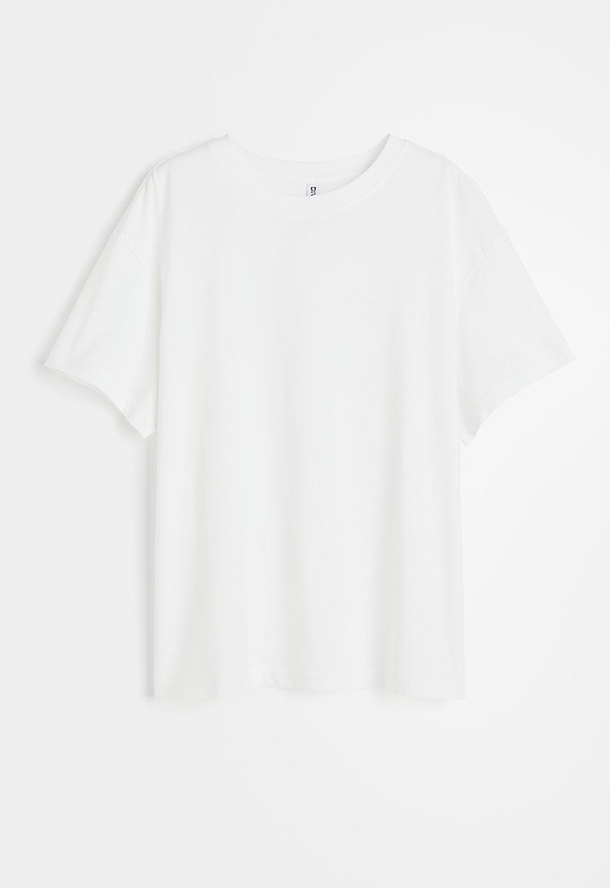 H&M - Oversized T-shirt - white