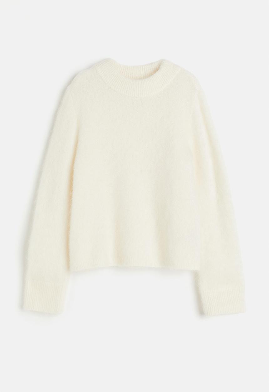 H&M - Mohair-blend jumper - cream