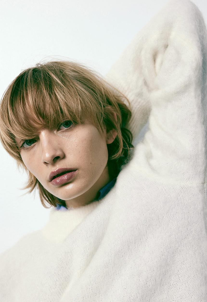 H&M - Mohair-blend jumper - cream