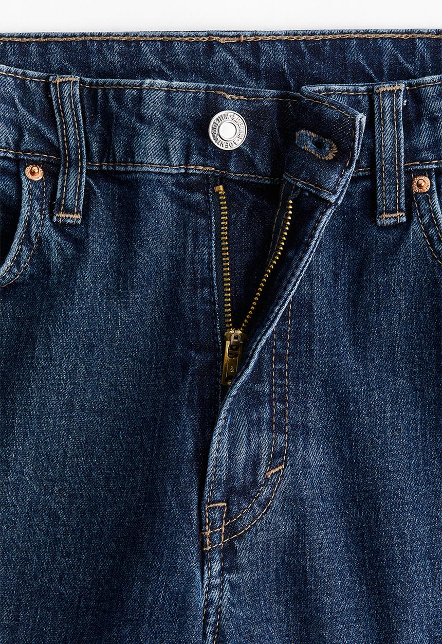 H&M - Bootcut high jeans - denim blue