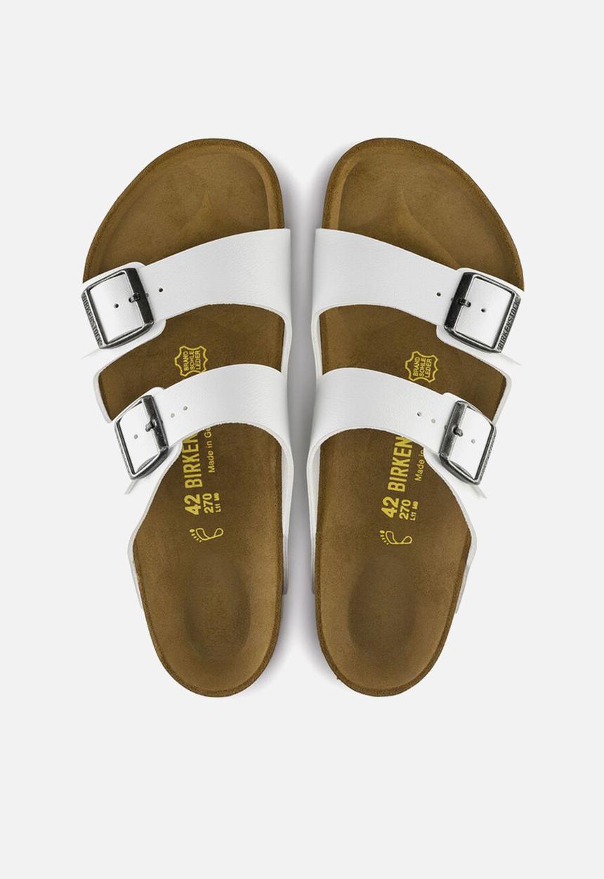 Birkenstock - Arizona birko-flor regular - white
