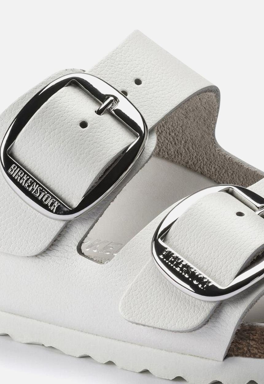 Birkenstock - Arizona big buckle leather narrow - white