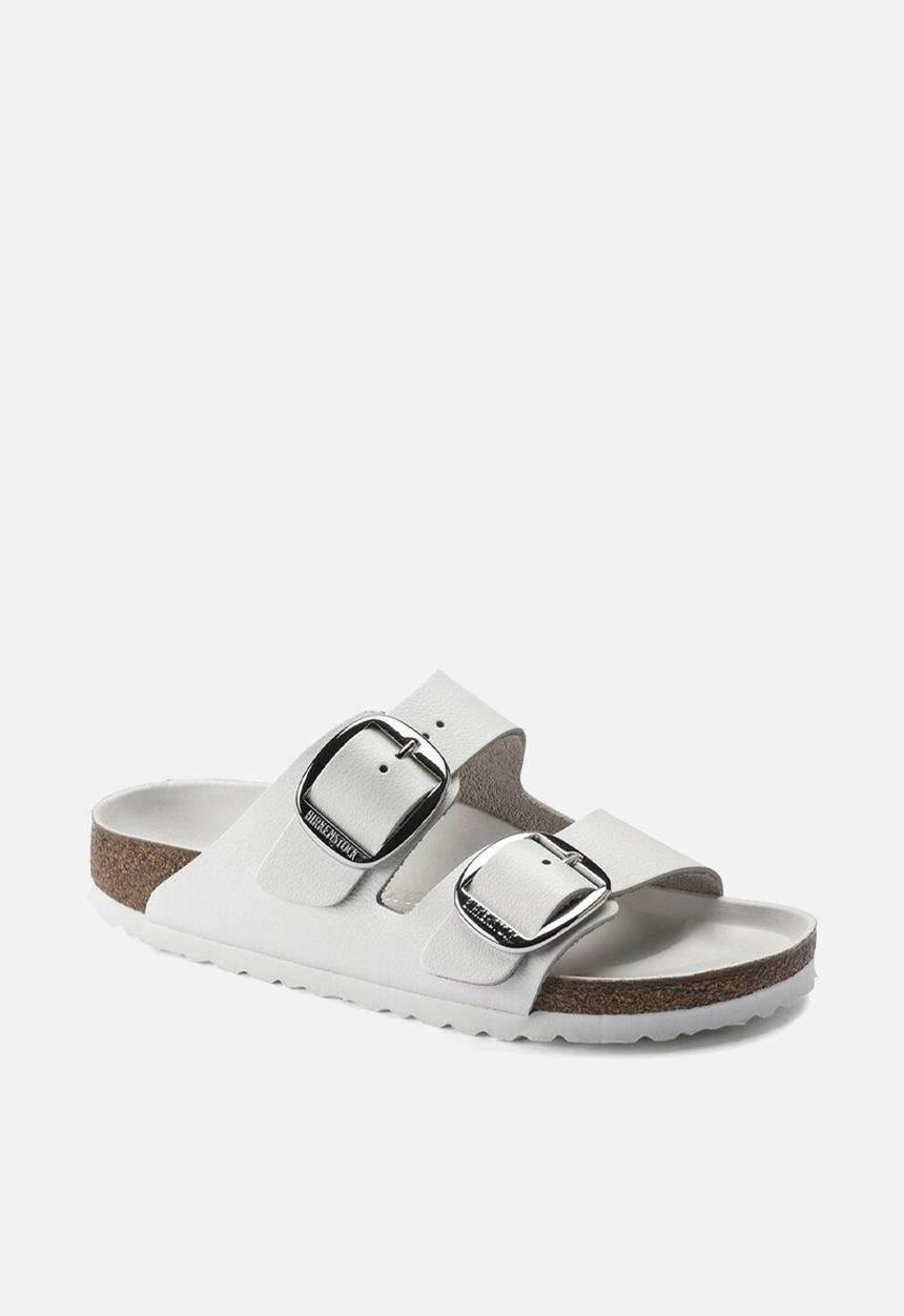 Birkenstock - Arizona big buckle leather narrow - white
