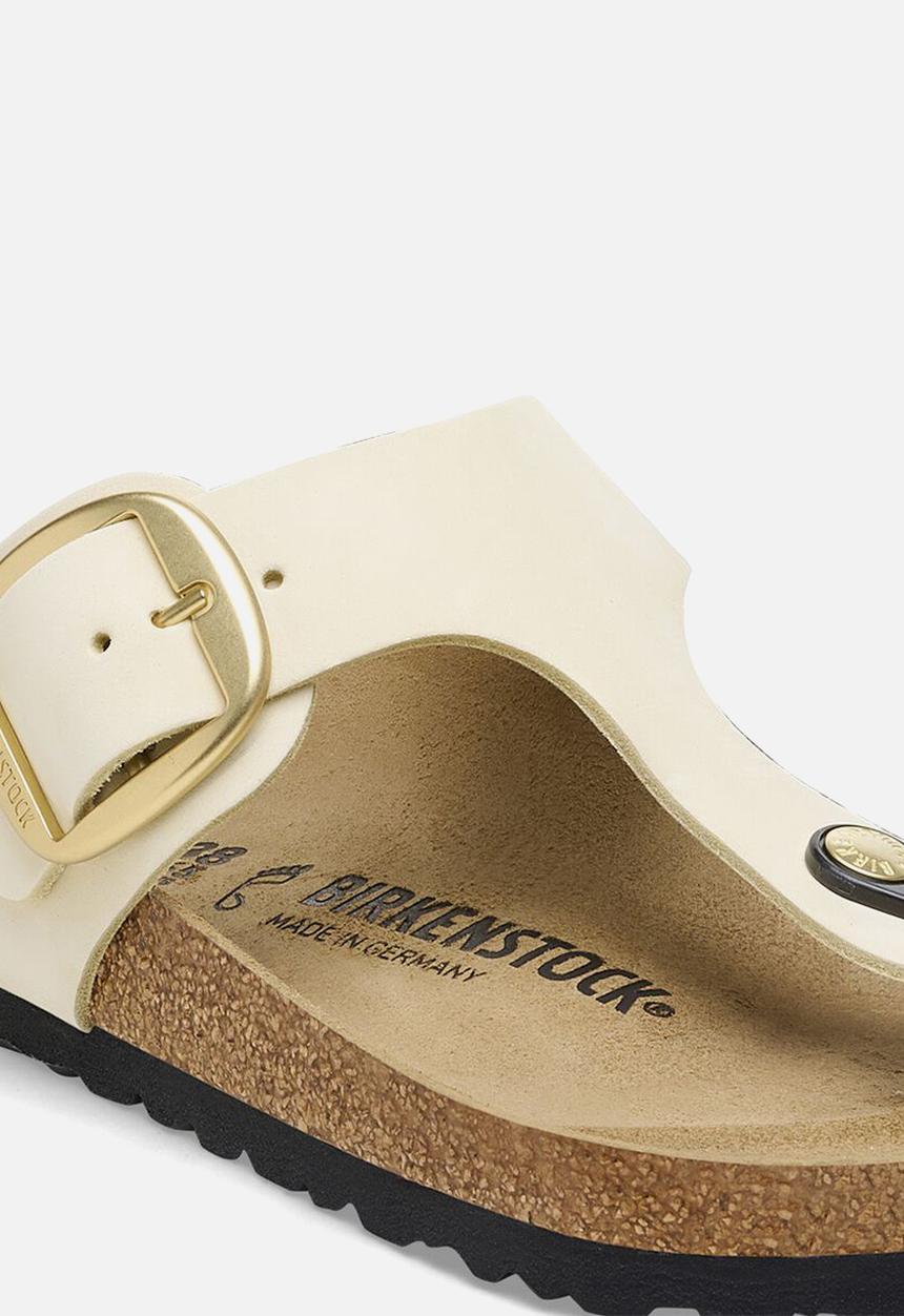 Birkenstock - Gizeh big buckle leather regular - ecru