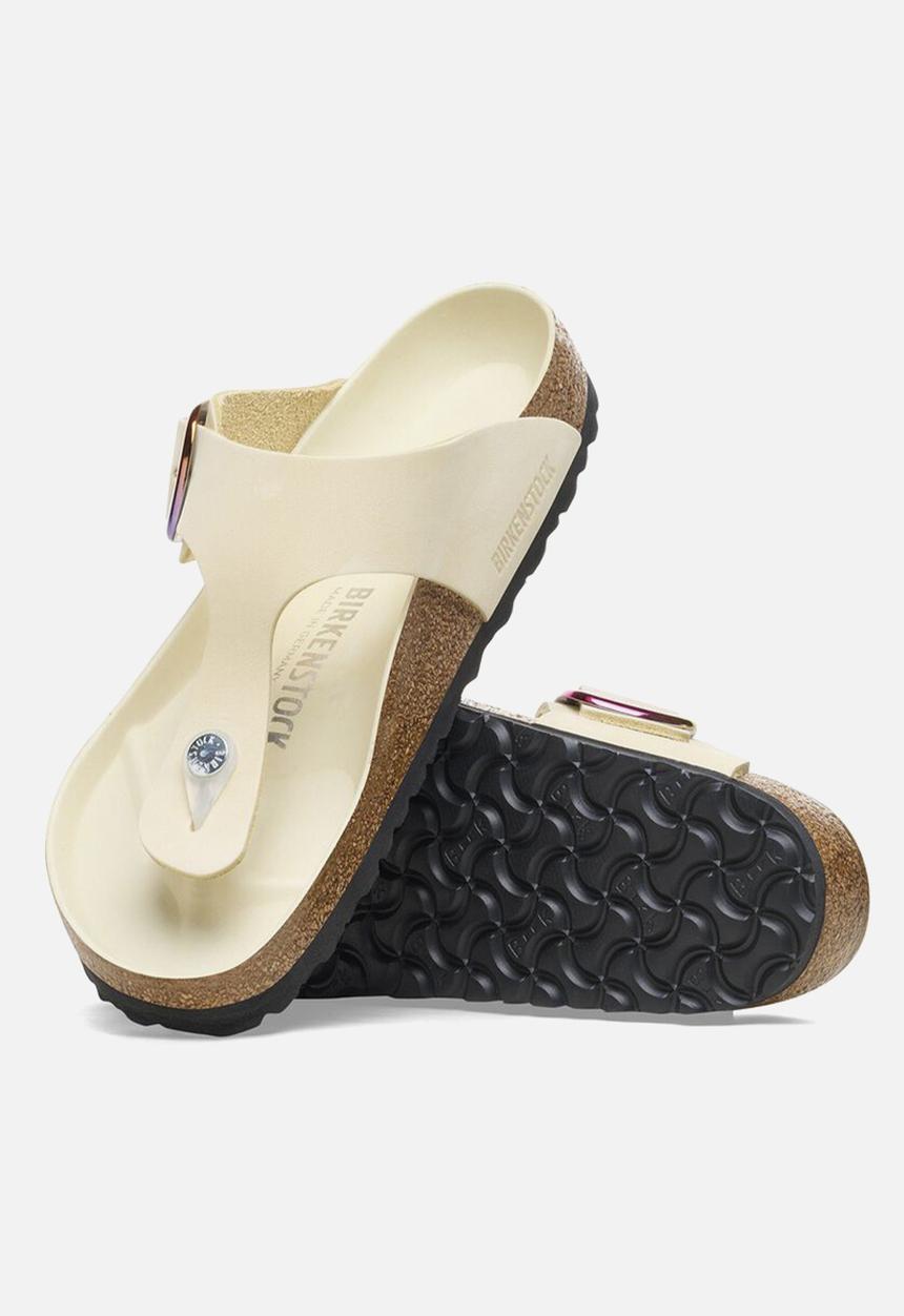 Birkenstock - Gizeh leather regular - ecru