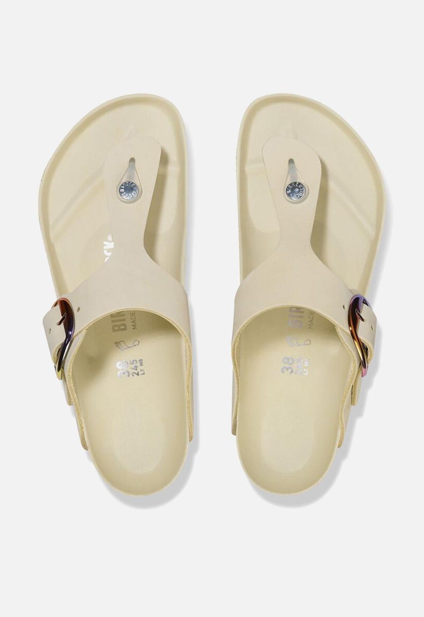 Birkenstock - Gizeh leather regular - ecru
