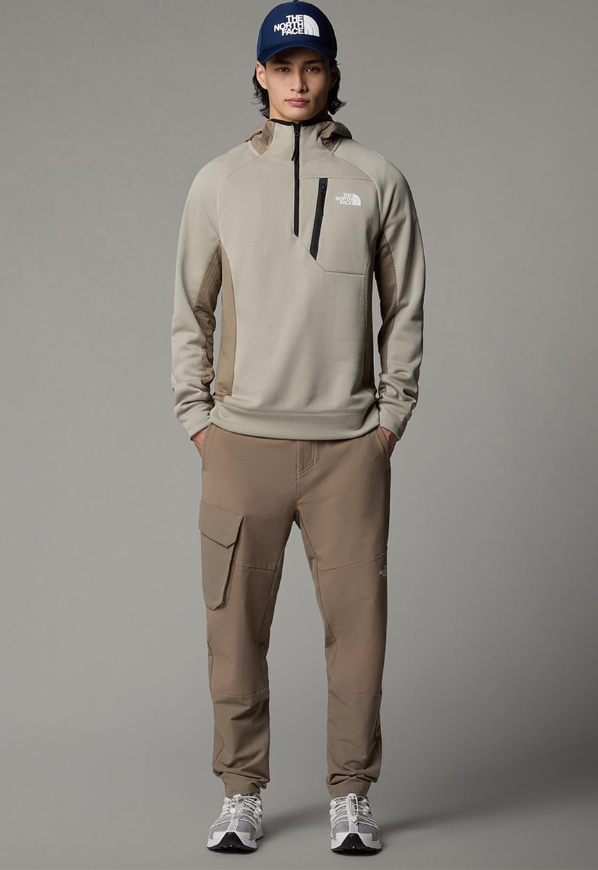 The North Face - M Ma Fleece Hd ¼ Zip - Clay Grey-Cavern Grey (5II)