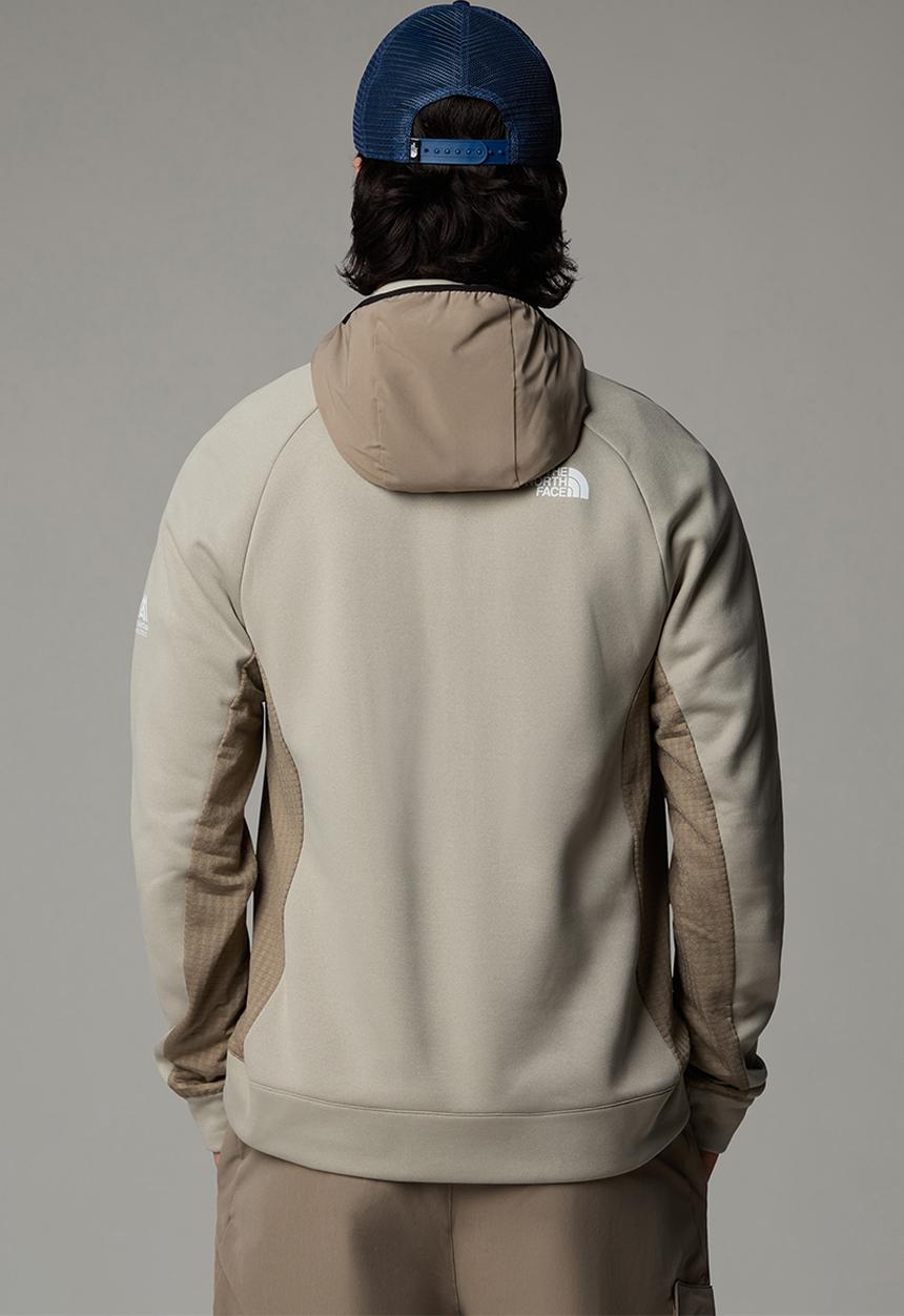 The North Face - M Ma Fleece Hd ¼ Zip - Clay Grey-Cavern Grey (5II)