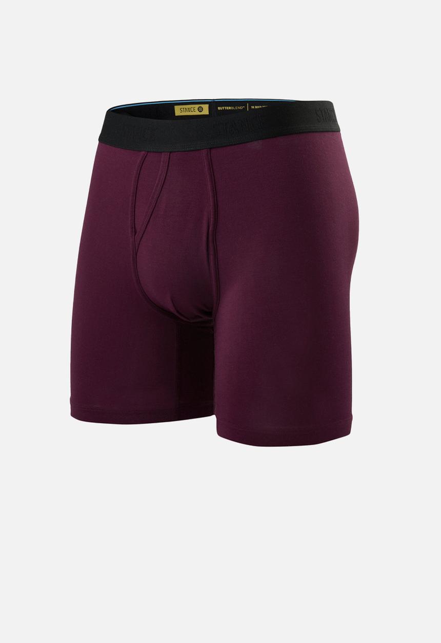 Stance Socks - Grape boxer brief butterblend - portwine
