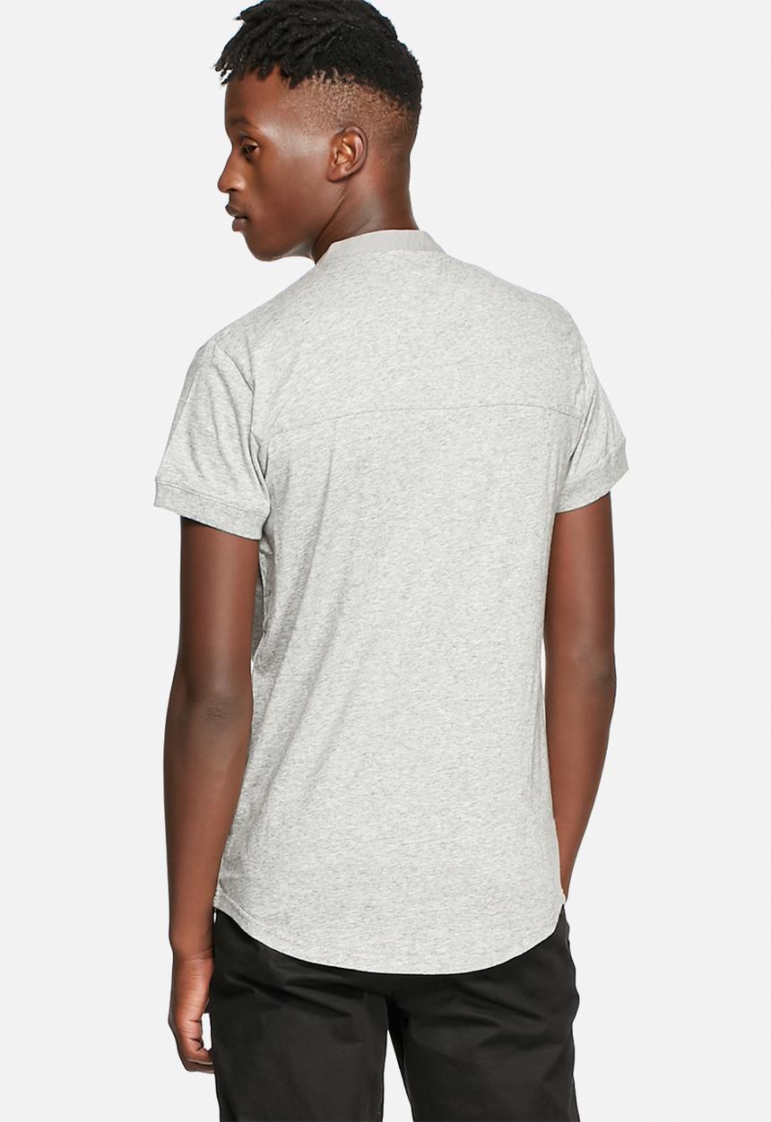 S.P.C.C - Woven Placket Henley Tee