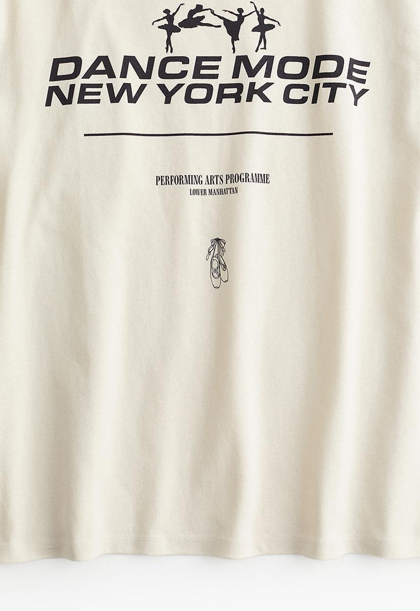 H&M - Oversized t-shirt - beige